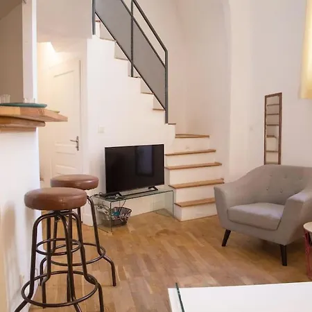 Lägenhet L'authentique, Duplex, Centre Historique, Wifi *